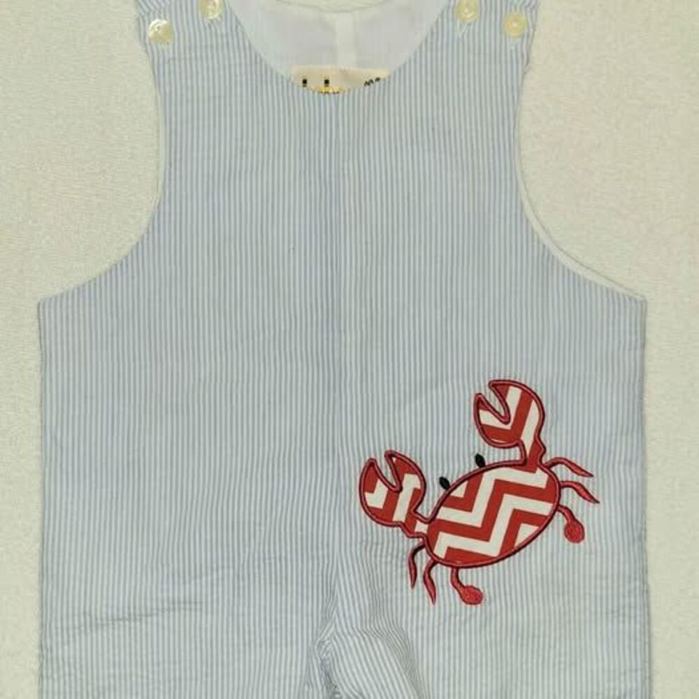 Boys Crab Shortall Sz 6m By Babeeni - GUC